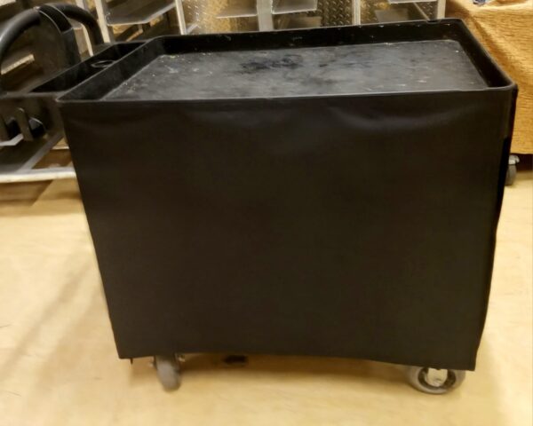 Custom Made One handle utility cart cover